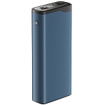 Внешний АКБ OLMIO QL-20 (20000mAh) 22.5W, QC3.0, голубой