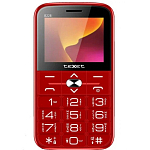 Телефон TEXET TM-B228 красный
