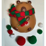 Игрушки Антистресс Лапки Капибару на блистере цвета в асс-те