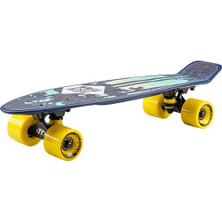 Скейтборд TECH TEAM Kiwi 22 blue 1/4 TSL-401P