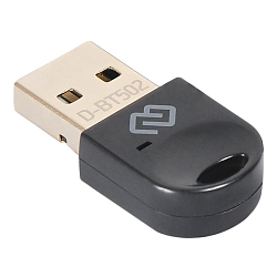 Адаптер-Bluetooth DIGMA D-BT502 черный