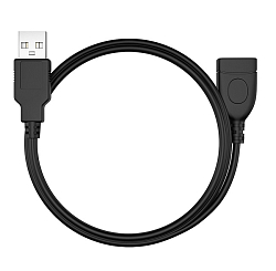Кабель-удлинитель USB  1.8м OLMIO черный (038651)