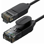 Патч-корд  5.0м UGREEN NW122 (70654) черный, cat 6A