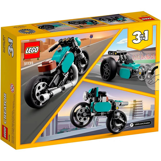 Конструктор LEGO Creator 31135 3-in-1 Винтажный мотоцикл