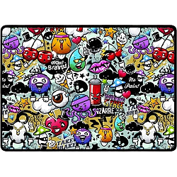 Коврик VIXION MP35 «Граффити микс» (350x250x3мм)