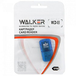 Картридер WALKER WCD-03 (micro SD)