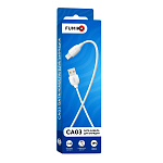 Кабель USB <--> Lightning  1.0м FUMIKO CA03 белый