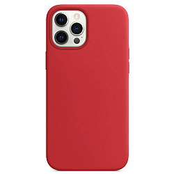 Задняя накладка Silicone Case для iPhone 12 Pro Max (14 красный)