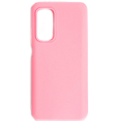 Силиконовый чехол XIVI для Xiaomi MI 10T, TPU Color, матовый, розовый