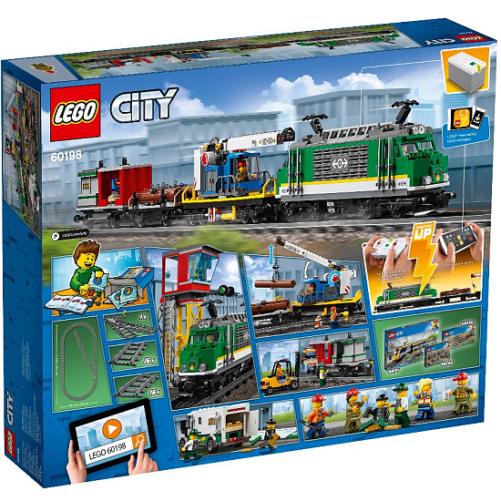 Конструктор LEGO City 60198 Товарный поезд