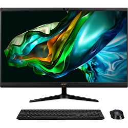 Моноблок Acer Aspire C27-1800 [DQ.BKKCD.001] Black 27" {FHD i5 1335U/16Gb/SSD512Gb/ Iris Xe/CR/noOS/kb/m}