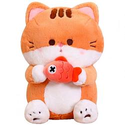 Мягкая игрушка Кот с рыбкой 13366-22