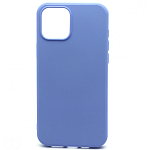 Силиконовый чехол SILICONE CASE NEW ERA для iPhone 12 Pro Max голубой