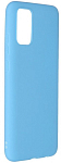 Задняя накладка ZIBELINO Soft Matte для Samsung Galaxy A02s голубой