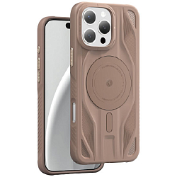 Задняя накладка KEEPHONE ASTON MAGSAFE для iPhone 16 PRO DESERT