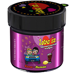 Ароматизатор AROMA RICHE LOVE IS... - КОЛА-ЛИМОН (гель банка 100гр.)