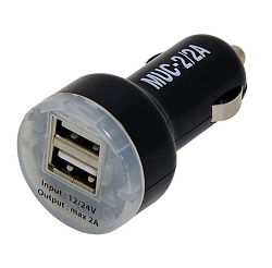 Авто ЗУ 2USB 2A MYSTERY MUC-2