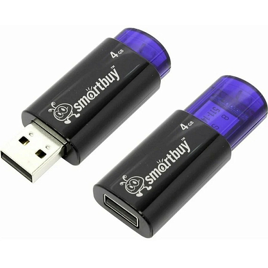 USB  4Gb Smart Buy Click Blue