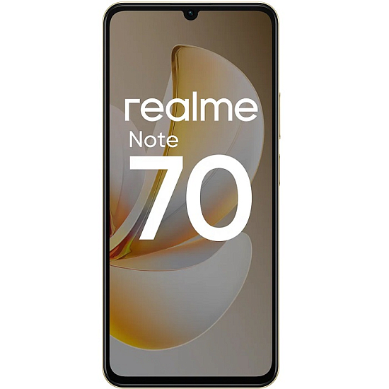 Смартфон Realme Note 70 6/128Gb, золотой