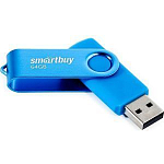 USB 64Gb Smart Buy Twist синий