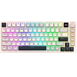 Клавиатура БП VOROTEX AK820 PRO, Peach Switch (Бежевый, серый)