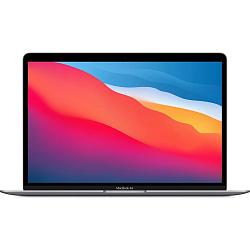 Ноутбук 13.3" Apple MacBook Air  (M1 Chip/8Gb/256Gb/Apple Graphics) MGN63, Global,  Space Gray, с русской клавиатурой (Активированный)