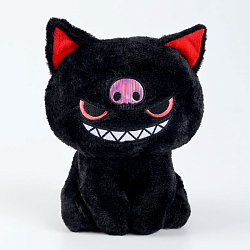 Мягкая игрушка «Кот», 20 см, цвет чёрный 9891272