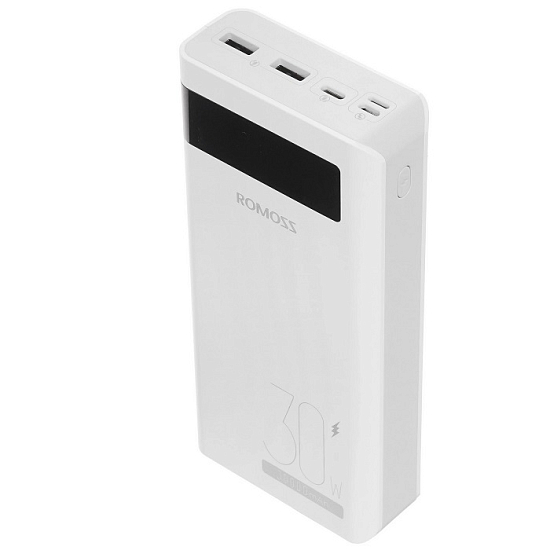Внешний АКБ ROMOSS Sense8PS Pro (30000mAh) белый