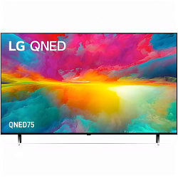 Телевизор LG 75QNED756RA.ARUB черный титан 75"