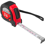 Рулетка 3м 16мм MATRIX Status magnet fixation, 3 м х 16 мм, обрезиненный корпус, зацеп с магнитом//31019