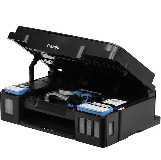 МФУ Canon Pixma G2010 струйное, A4/цветная печать/до 8 стр.в мин/лоток подачи 100 л./СНПЧ/USB 2.0/черный (G2010K10470)