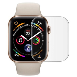 Защитная пленка ZIBELINO для Apple Watch (38mm) (черный) гибридная PMMA
