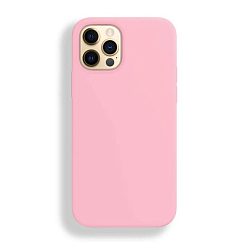 Силиконовый чехол SILICONE CASE для iPhone 13 (06 светло-розовый)