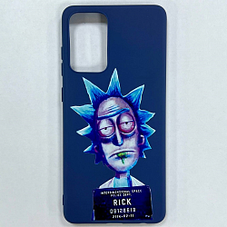 Силиконовый чехол NONAME для Samsung Galaxy A72 с рисунком "Рик"