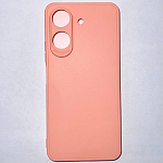 Задняя накладка Мобилис для Xiaomi Redmi 13C (4G)/Poco C65 (5G), персиковый , матовая с защитой камеры