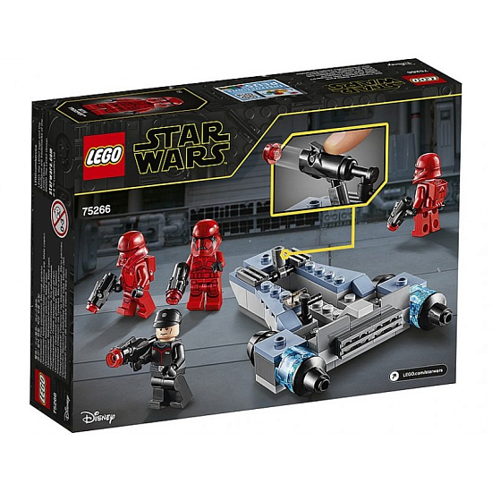 Конструктор LEGO Star Wars 75266 Боевой набор: штурмовики ситхов