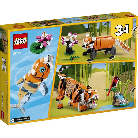 Конструктор LEGO Creator 31129 Величественный тигр