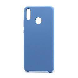 Силиконовый чехол SILICONE Cover Color для Honor 8X (010) синий