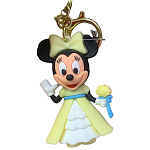 Брелок большой Микки маус в вечер.наряд. с карабином и браслетом