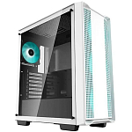 Корпус DEEPCOOL CC560 V2 белый без БП ATX 4x120mm 1xUSB2.0 1xUSB3.0 audio bott PSU