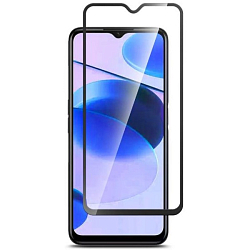 Противоударное стекло 5D NONAME для Realme С30/C31/C35 черное