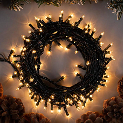 Гирлянда "Нить" 7 м, свечение белое, 8 режимов