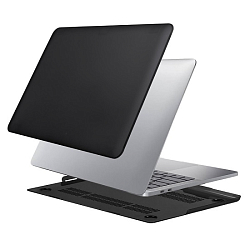 Чехол Mbook Pro 14 (2023/2021) матовый чёрный (A2442/A2799/A2918 M3/A2992 M3)