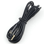 Кабель-удлинитель Jack 3.5  3.0м Cablexpert CCAB-02-35MF-3MB черный
