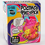 Набор для творчества. Рисование акрилом на пластиковой фигурке «Единорожка»