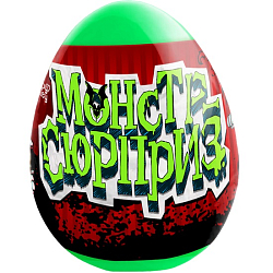 Игрушка-сюрприз «Монстр» в яйце, с наклейками 10123842