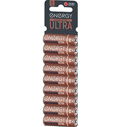 Элемент питания ENERGY LR06 Ultra 10KS (10/100/400)