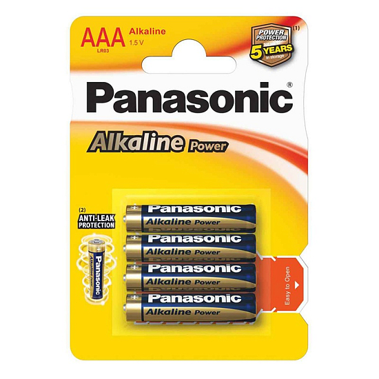 Элемент питания PANASONIC LR03 (4/48/240)