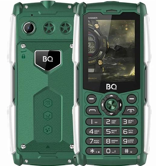 Телефон BQ 2449 Hammer Green