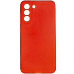 Задняя накладка PERO Soft Touch для Samsung Galaxy S21 FE красный